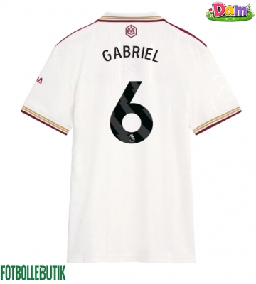 Arsenal Gabriel Magalhaes #6 Tredje Tröja Kvinnor 2025-26 Kortärmad